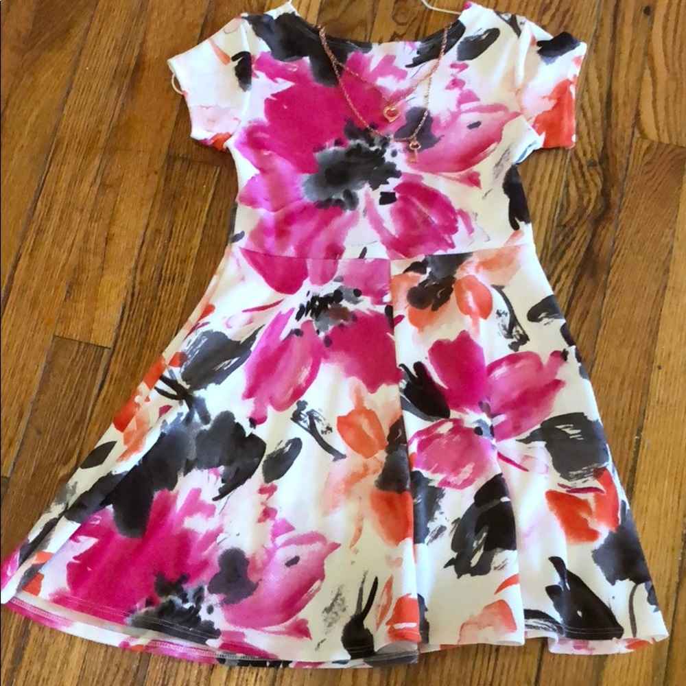 New Dream girl multi colored dress